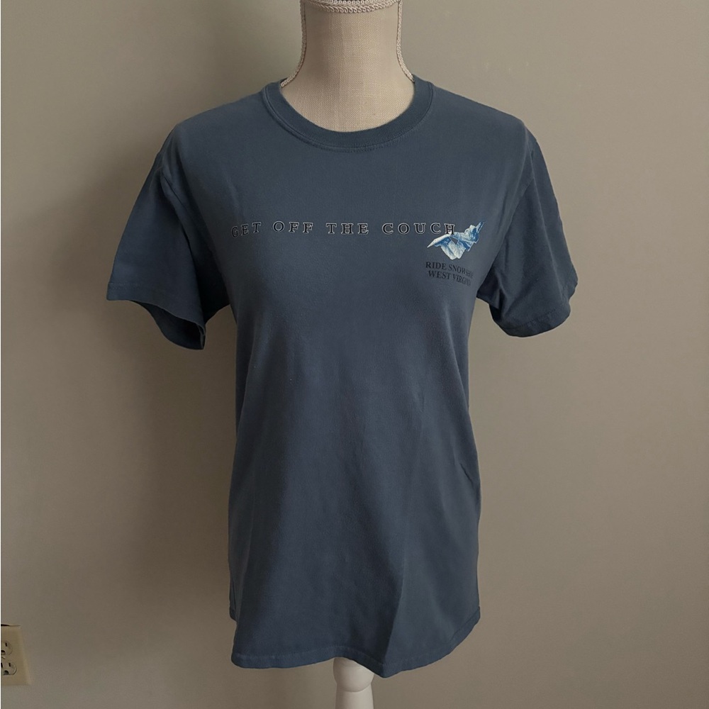 Snowshoe West Virginia Get Off the Couch Short Sleeve Tee